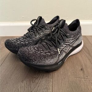 Black and Gray Running Shoes